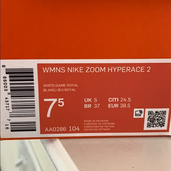 Nike Womens Zoom Hyperace 2 - Picture 4 of 8